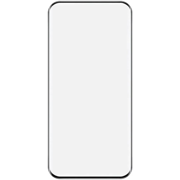 Скло Thin Outline вигнуте для Xiaomi Redmi Note 15 Pro 4G (Чорний)-0