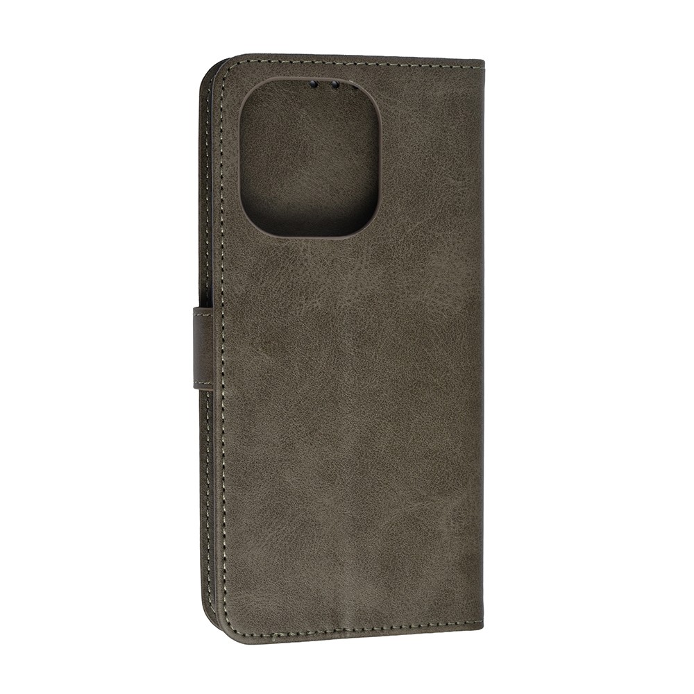 Книжка Business Flip для Xiaomi Redmi Note 17 (4G/5G) сіра-1