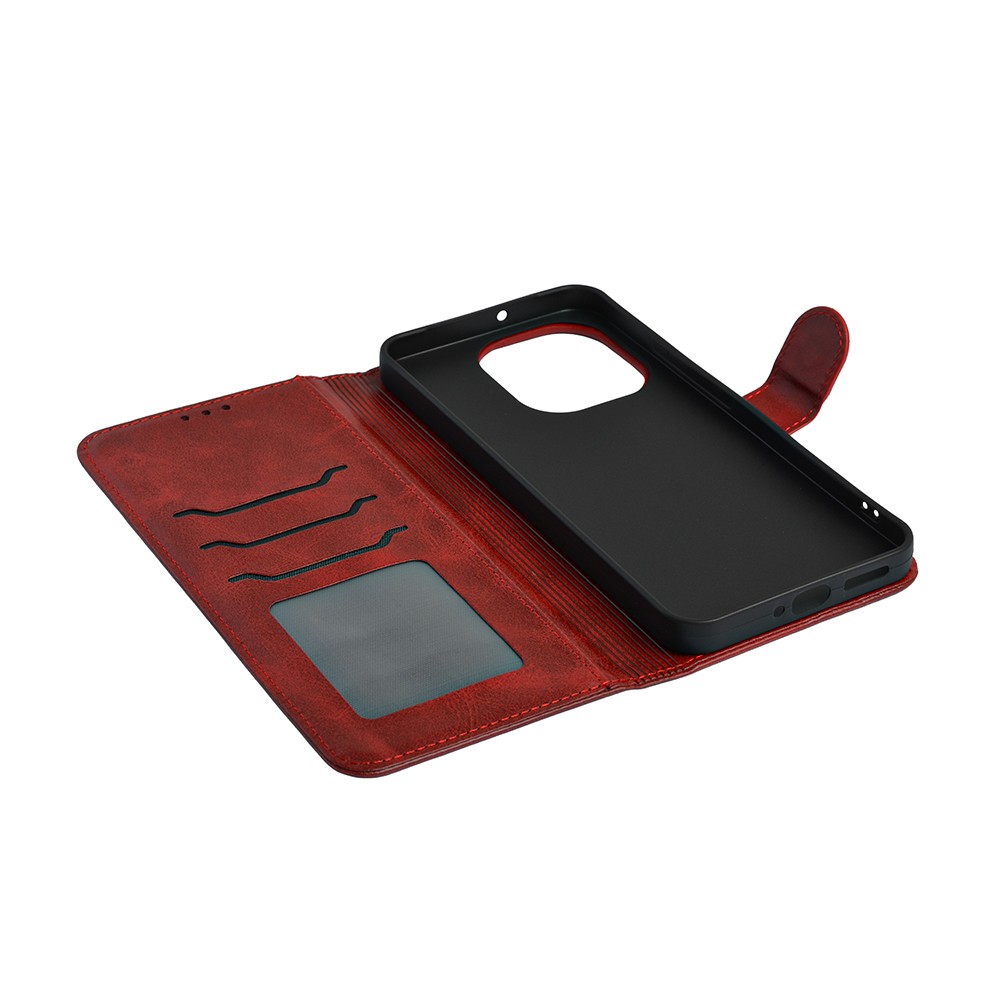 Книжка Business Flip для Xiaomi Redmi Note 17 Pro Max червона-2