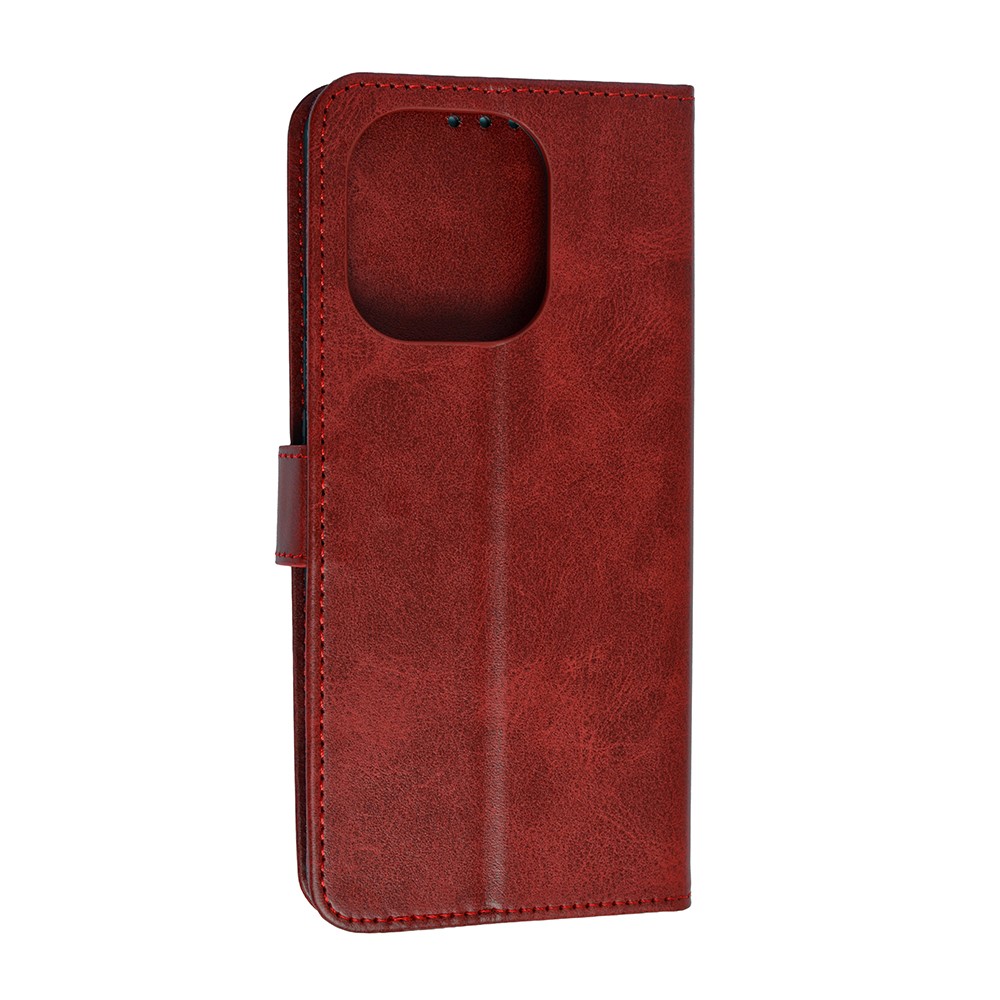 Книжка Business Flip для Xiaomi Redmi Note 17 Pro Max червона-1
