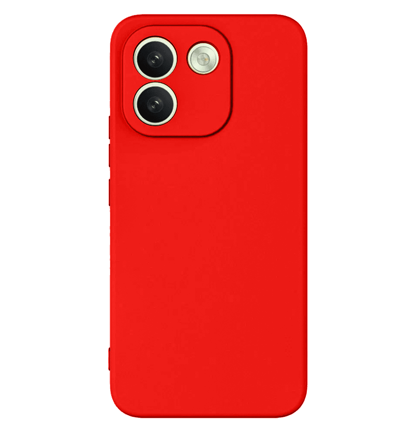 Чохол GETMAN Liquid Silk Full Camera для Xiaomi Redmi Note 17 Pro Max (Dark Red)-0