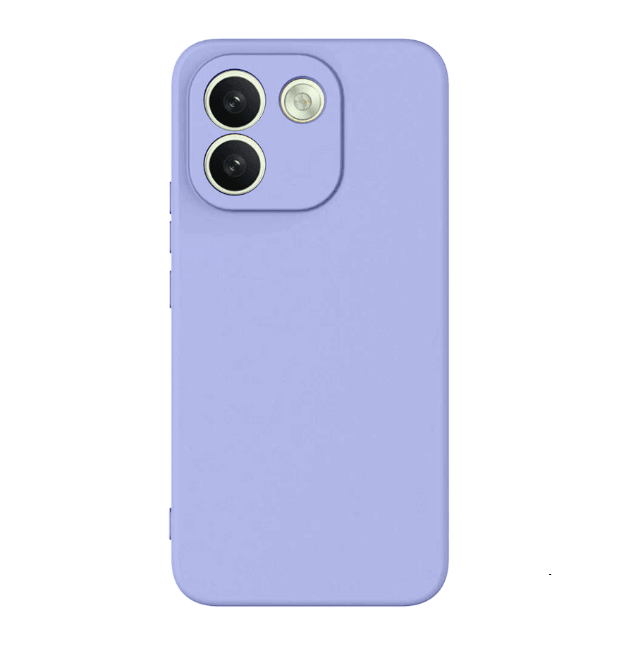 Чохол GETMAN Liquid Silk Full Camera для Xiaomi Redmi Note 17 Pro Max (Light purple)-0