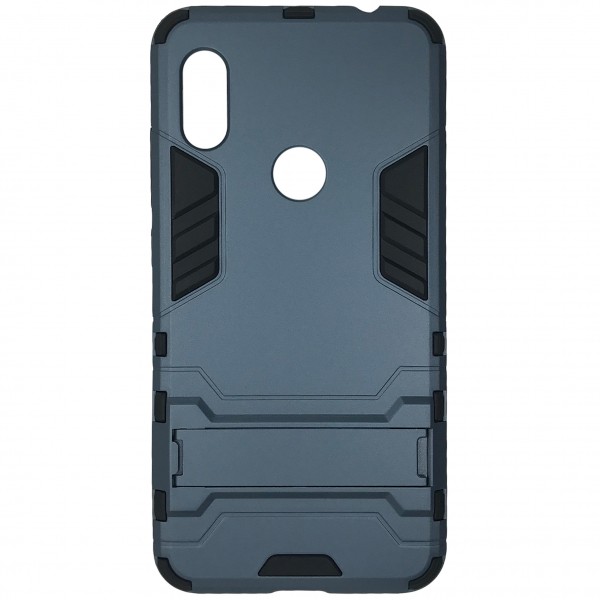 Чохол Hard Defence для Xiaomi Redmi Note 6/Note 6 Pro протиударний синій-0