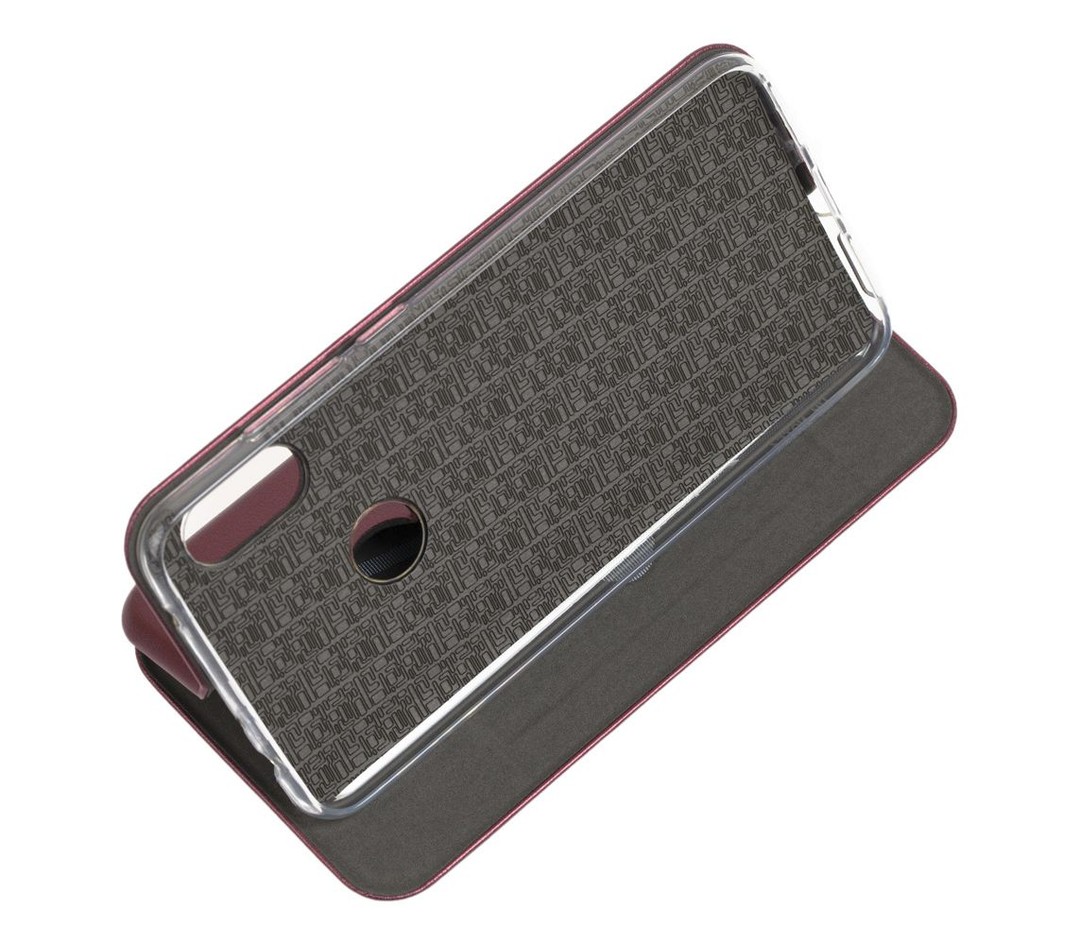 Книжка Premium для Xiaomi Redmi Note 6/Note 6 Pro бордова-2