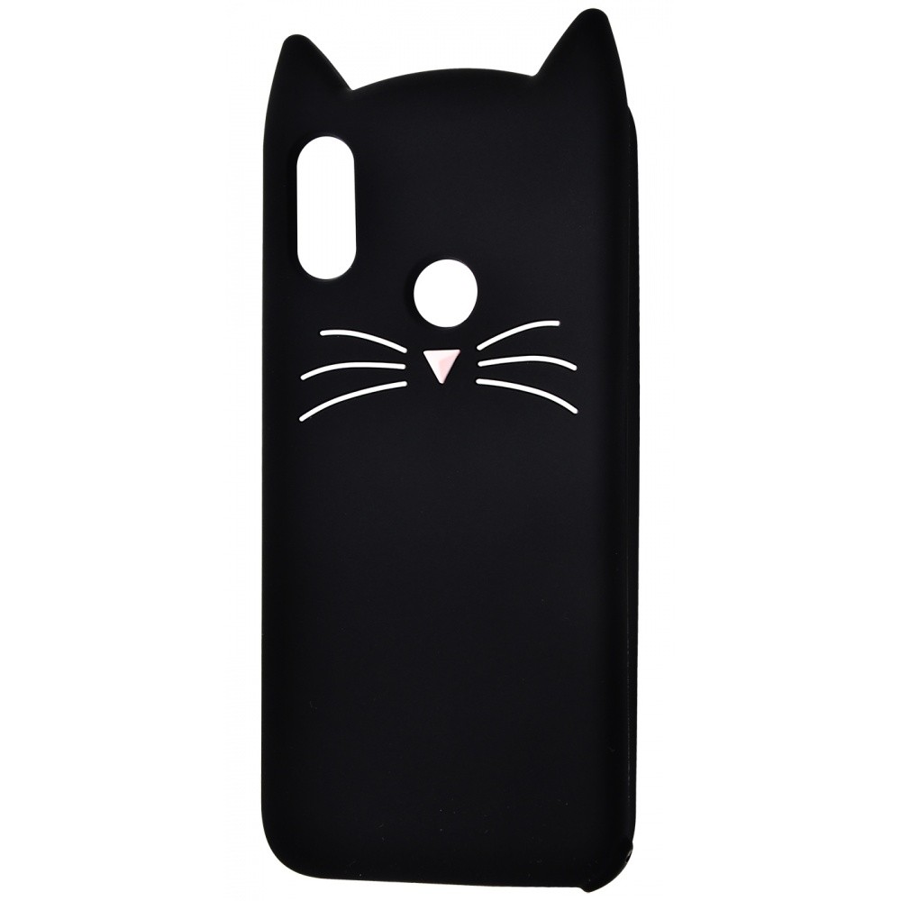 Накладка 3D Cat для  Xiaomi Mi A2 Lite / Redmi 6 Pro чорна-0