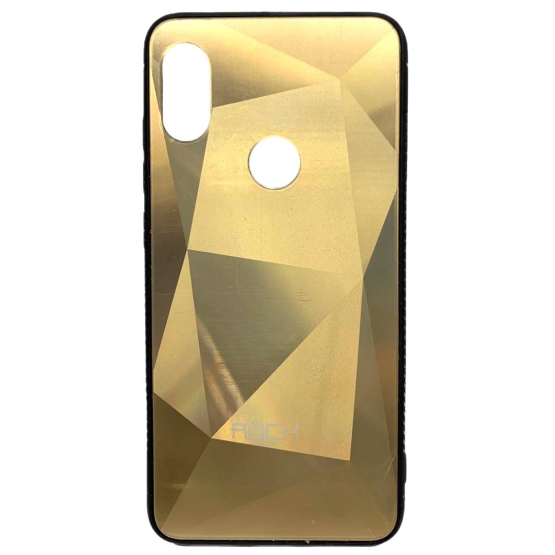 Накладка ROCK 3D Crystal  XIAOMI Redmi Note 6 (Золото)-0