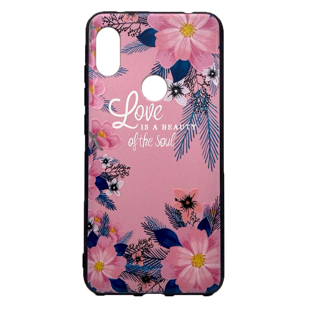 Накладка Flowers для Xiaomi Redmi Note 6 Love-0