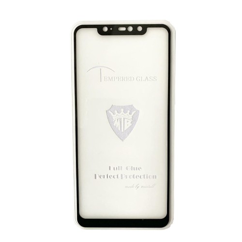 Захисне скло Full Glue для XIAOMI Redmi Note 6 Pro black-0