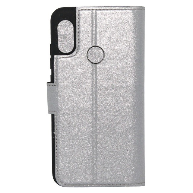 Книжка Bring Joy для Xiaomi Redmi Note 6 срібна-1