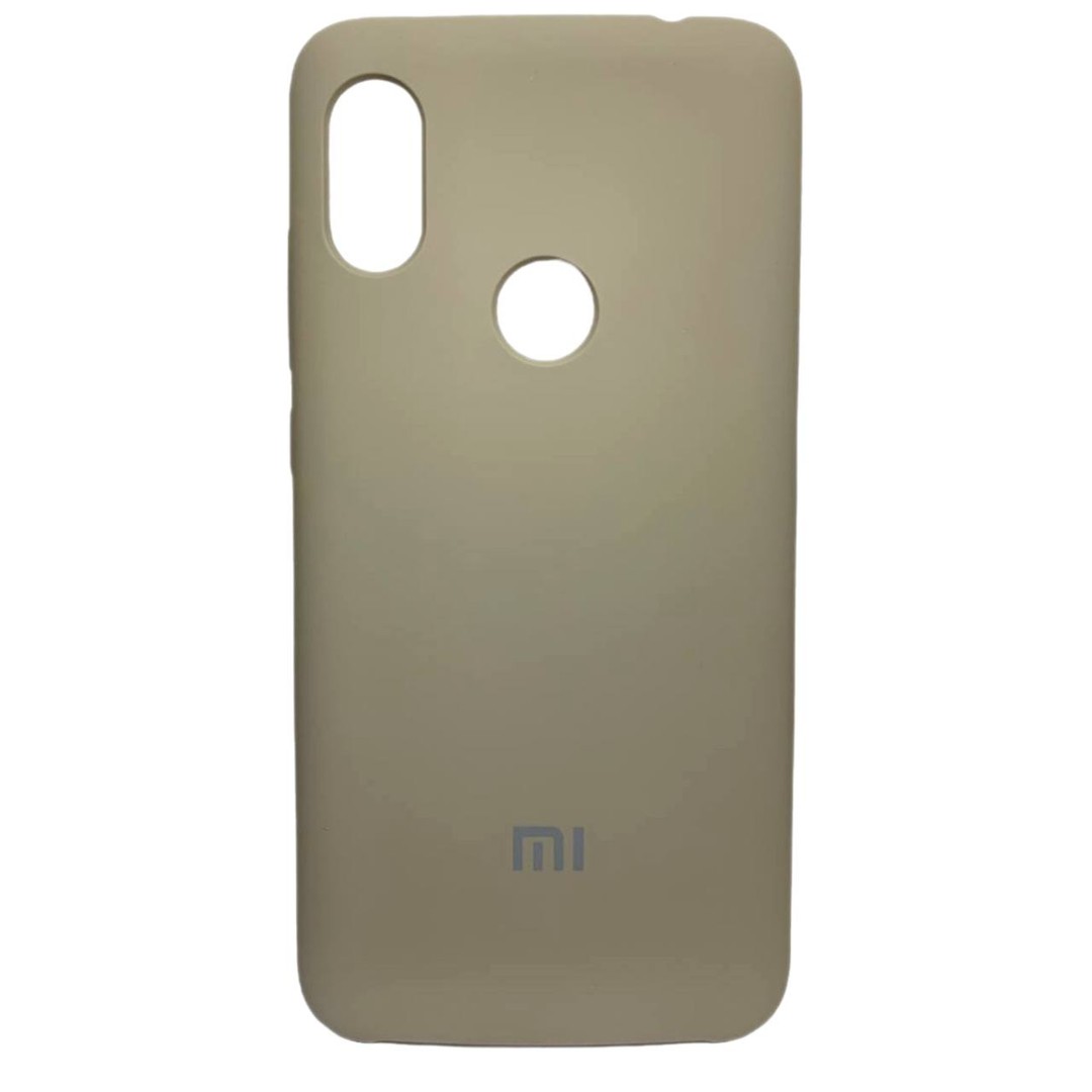 Silicone Case для Xiaomi Redmi Note 6 Pro (Stone)-0