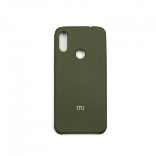 Silicone Cover Full Protective Xiaomi Redmi Note 6 Pro (Deep olive)-0