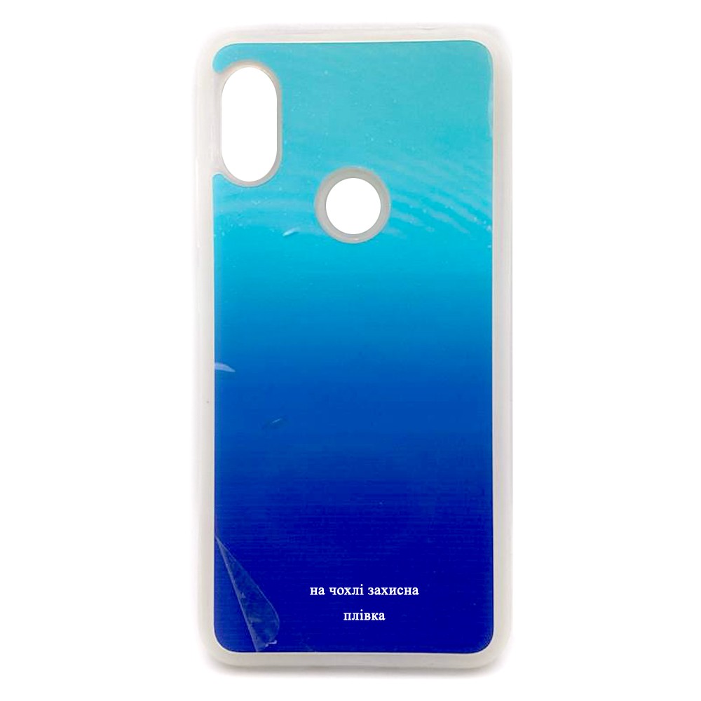 Накладка Axmart для Xiaomi Redmi Note 6 блакитна-0