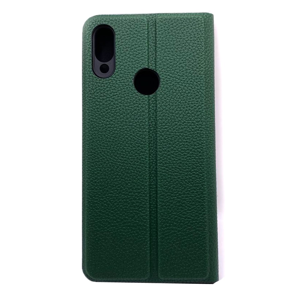 Книжка Leather Flip case для Xiaomi Note 7 (Dark green)-1