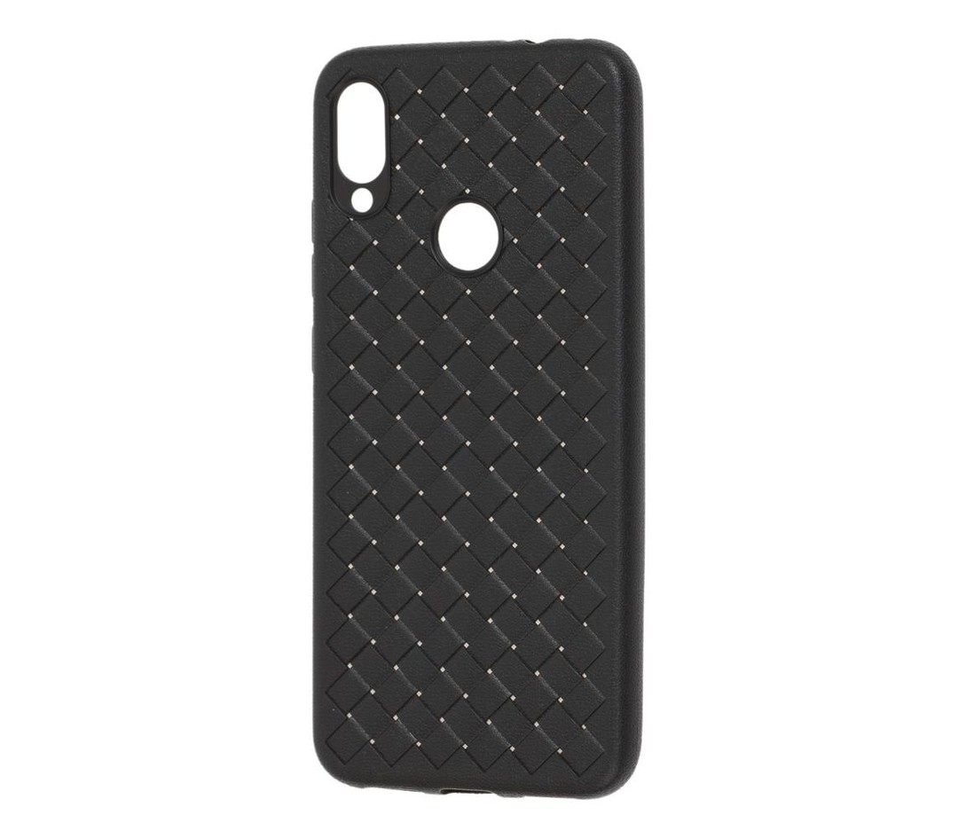 Чехол-накладка Woven  для  Xiaomi Redmi Note 7 черная-0