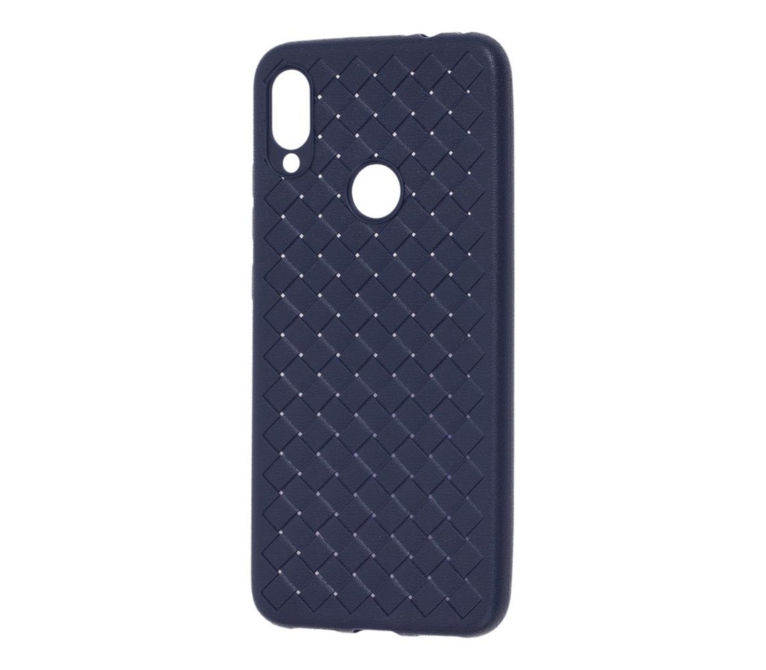 Чехол-накладка Woven  для  Xiaomi Redmi Note 7 синяя-0