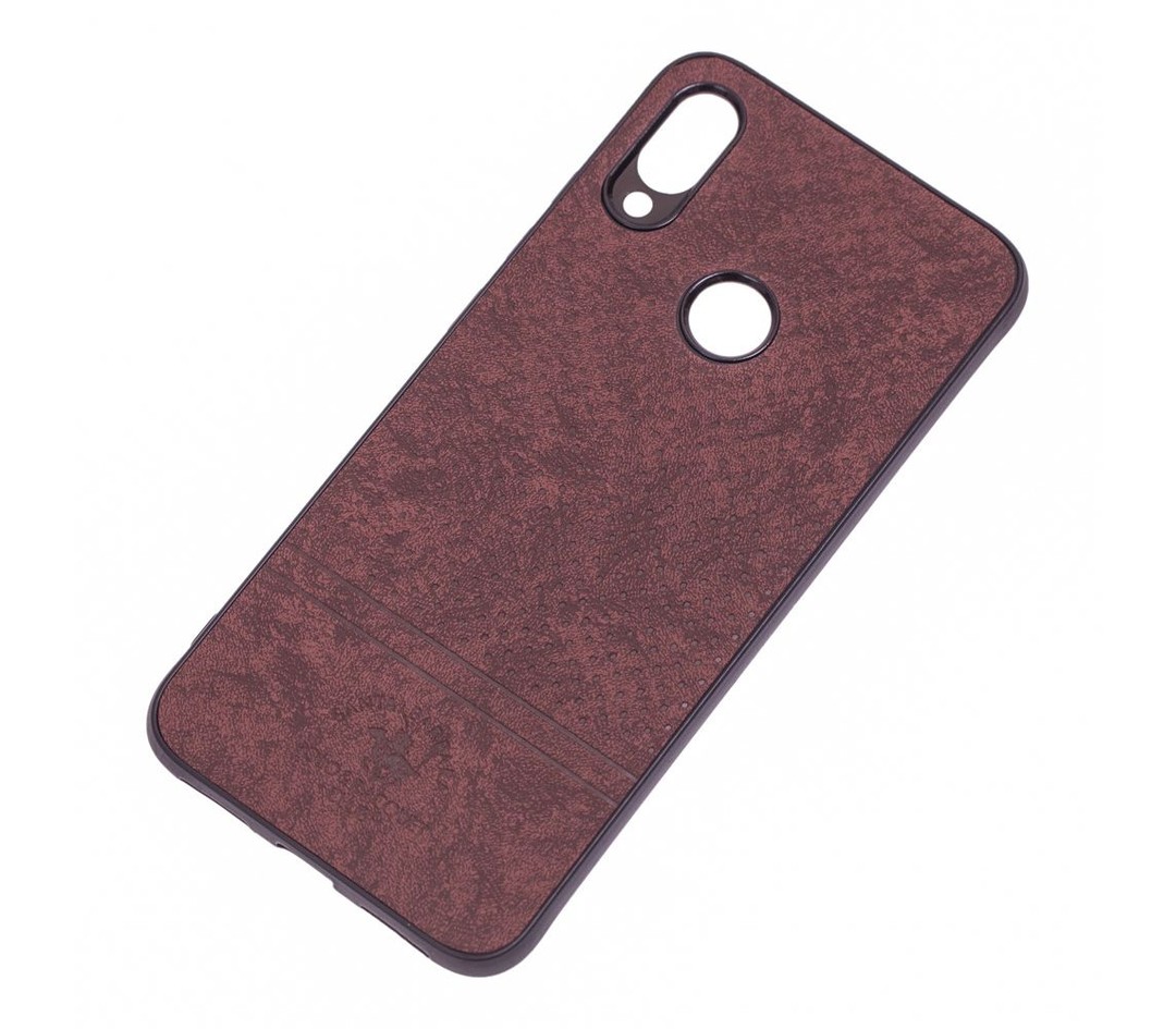 Чохол Santa Barbara velvet для Xiaomi Redmi Note 7 (Коричневий)-1