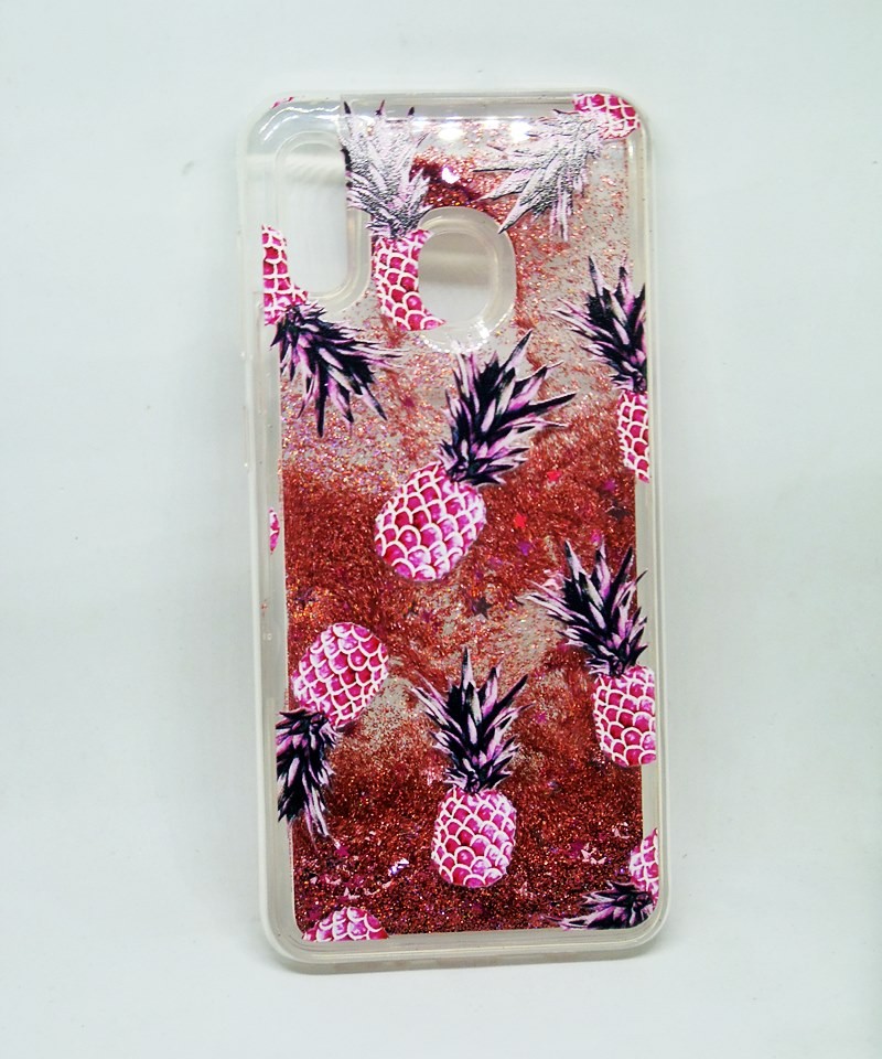Накладка MiaMI Liquid для Samsung A405 (A40-2019) PineApple (переливається)-0
