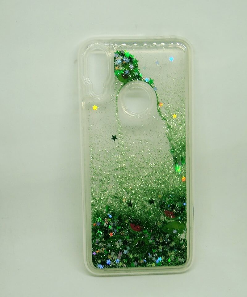 Накладка Multicolor для Huawei P20 Lite (ANE-LX1)  "Авокадо зелене" (переливається)-0