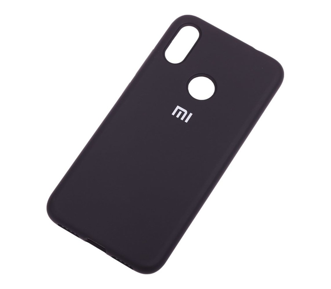 Silicone Cover Full Protective Xiaomi Redmi Note 7 (black)-1