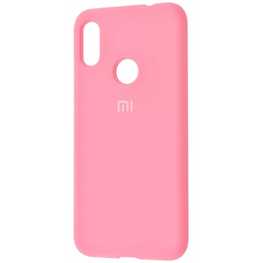 Silicone Cover Full Protective Xiaomi Redmi Note 7 (light pink)-0