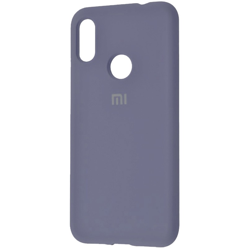 Silicone Cover Full Protective Xiaomi Redmi Note 7 (lavender gray)-0