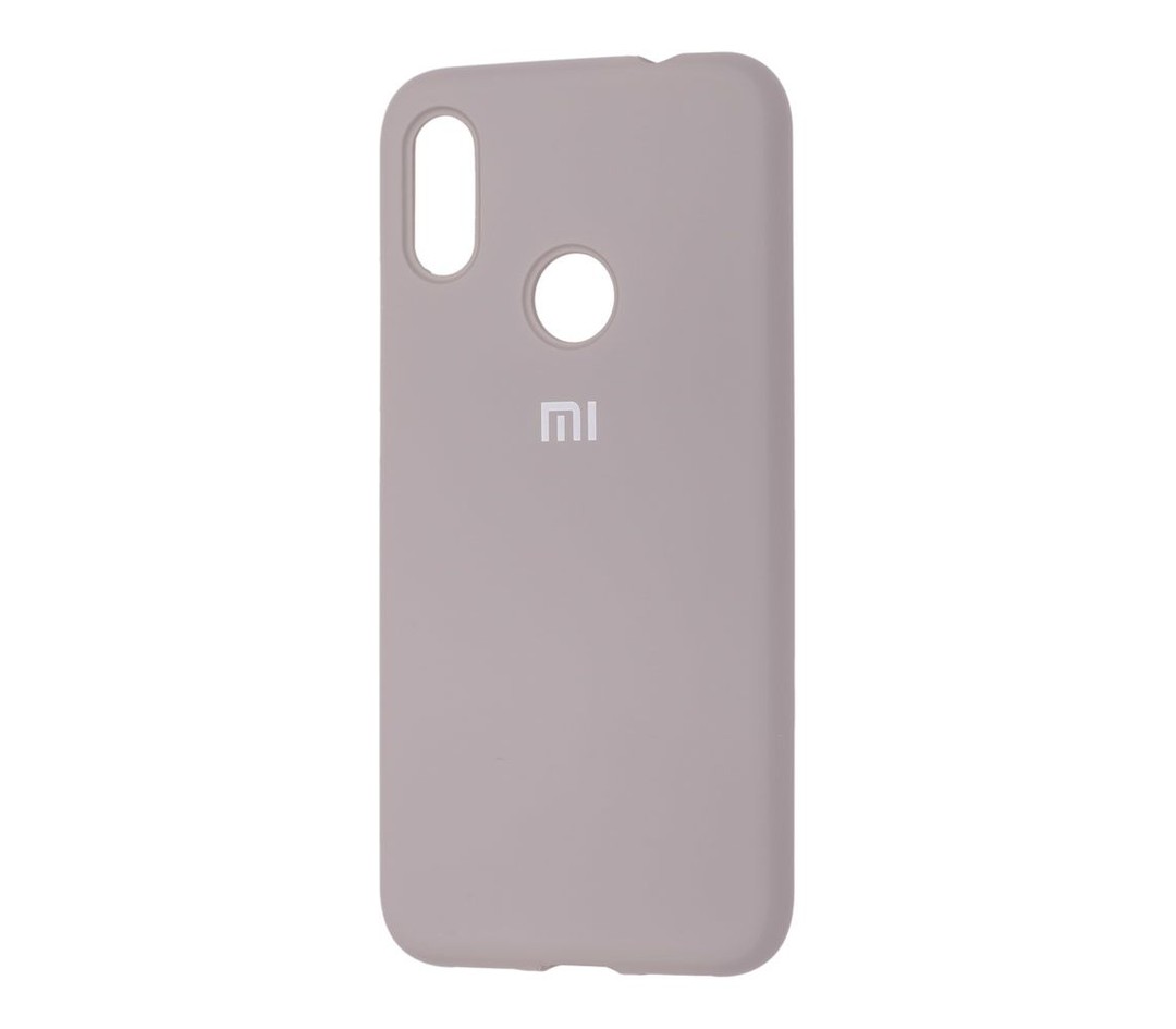 Silicone Cover Full Protective Xiaomi Redmi Note 7 (gray)-0