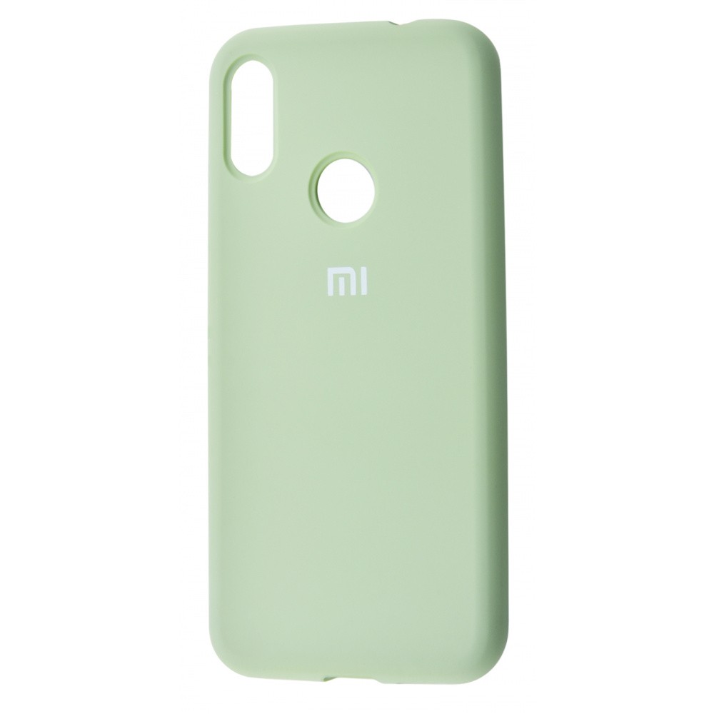 Silicone Cover Full Protective Xiaomi Redmi Note 7 (mint gum)-0