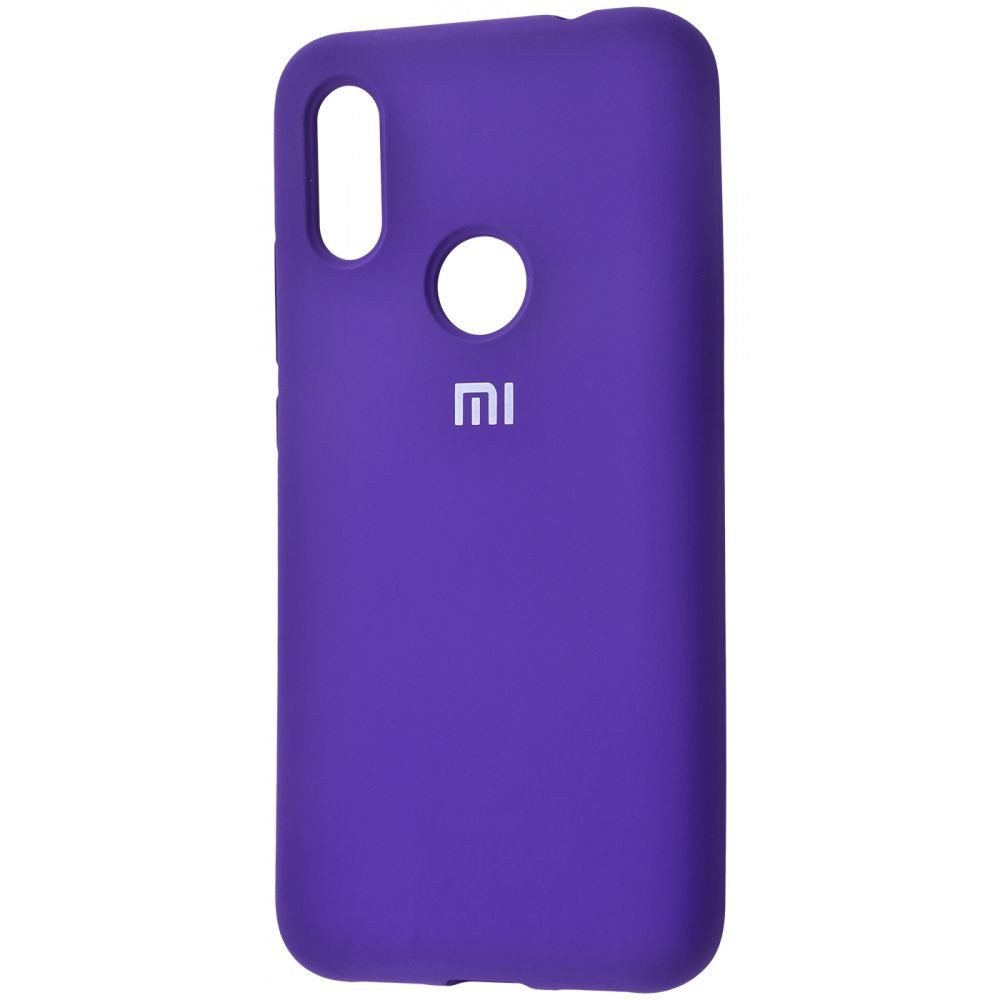 Silicone Cover Full Protective Xiaomi Redmi Note 7 (purple)-0