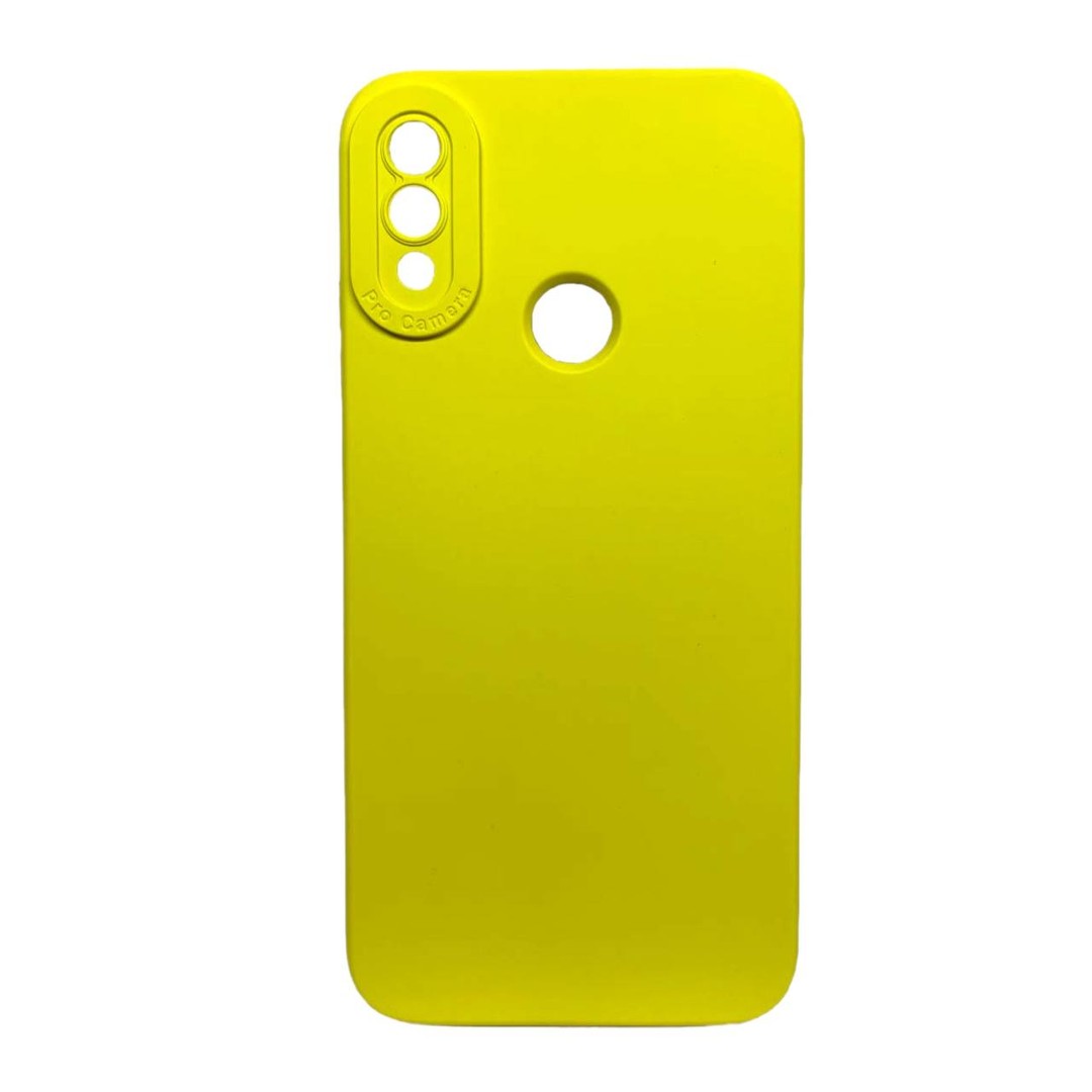 Накладка Color style з мікрофіброю для Xiaomi Redmi Note 7 Yellow-0