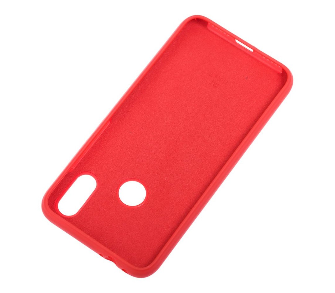 Silicone Cover Full Protective Xiaomi Redmi Note 7 (red)-1