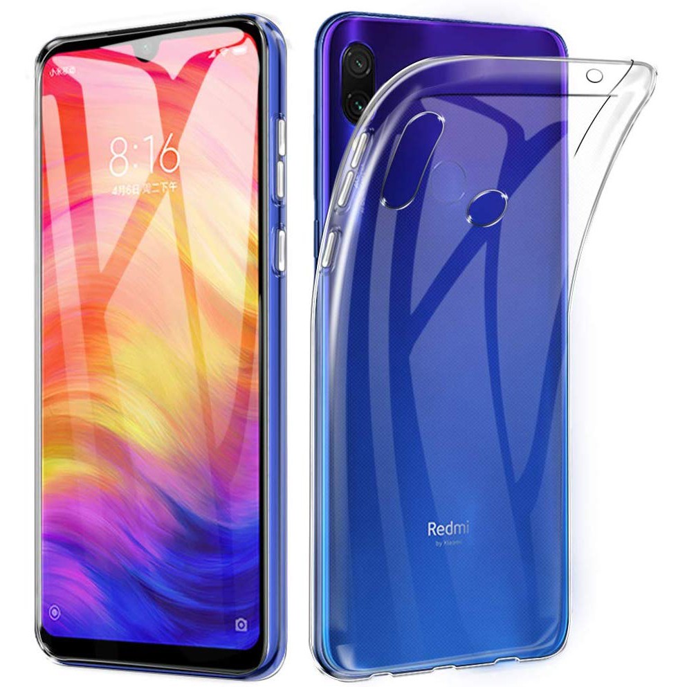 Накладка Premium для Xiaomi Redmi Note 7/Note 7 Pro прозорий силікон-0