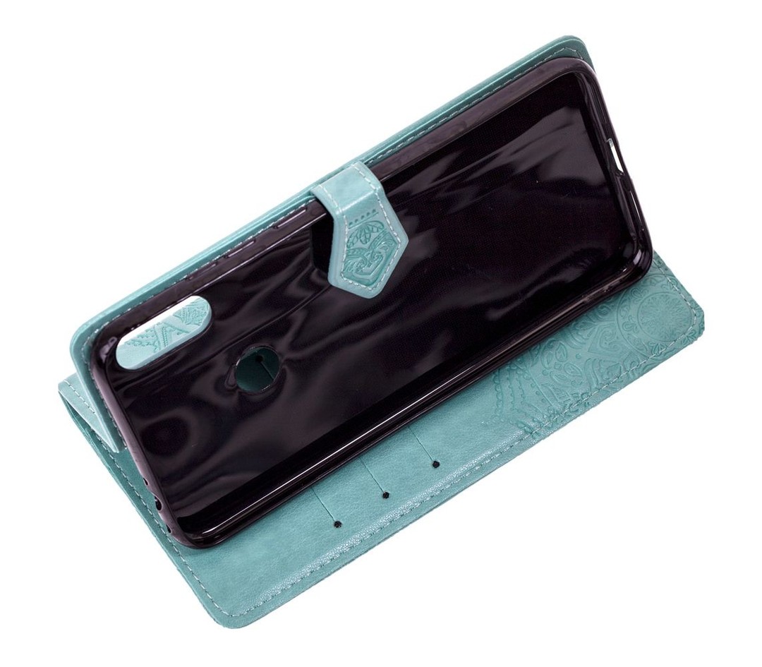 Книжка Art Case для Xiaomi Redmi Note 7 Бірюзова-2