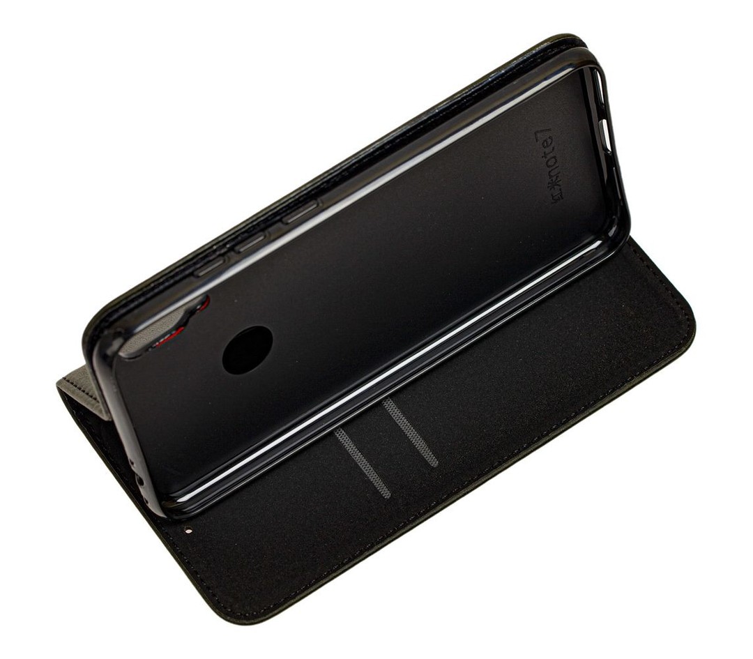 Книжка Black TPU Magnet для Xiaomi Redmi Note 7 Чорна-1