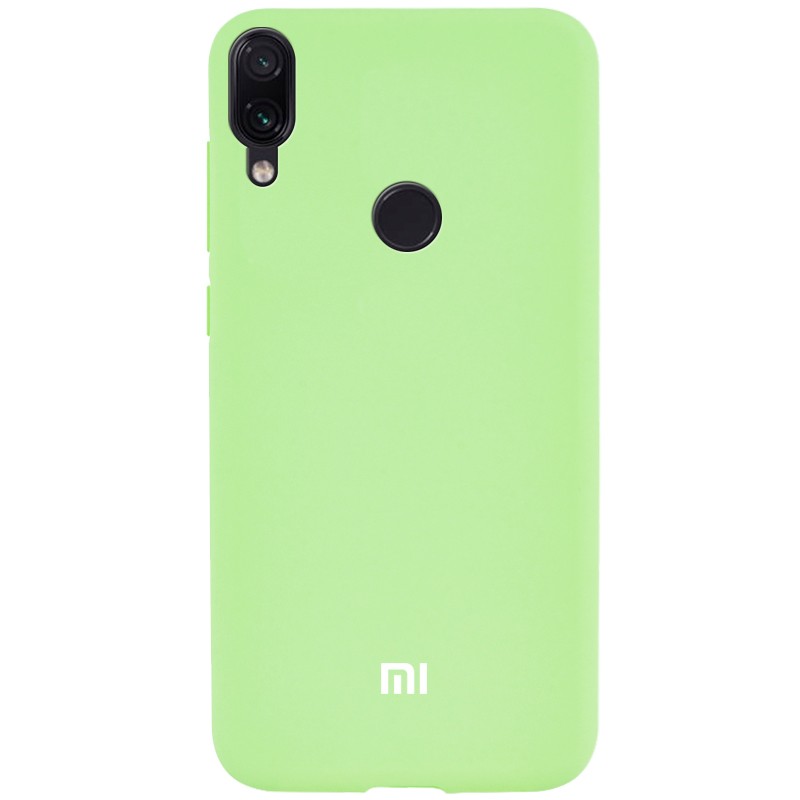 Чохол Soft-touch logo для Xiaomi Redmi Note 7 (Pistachio)-0