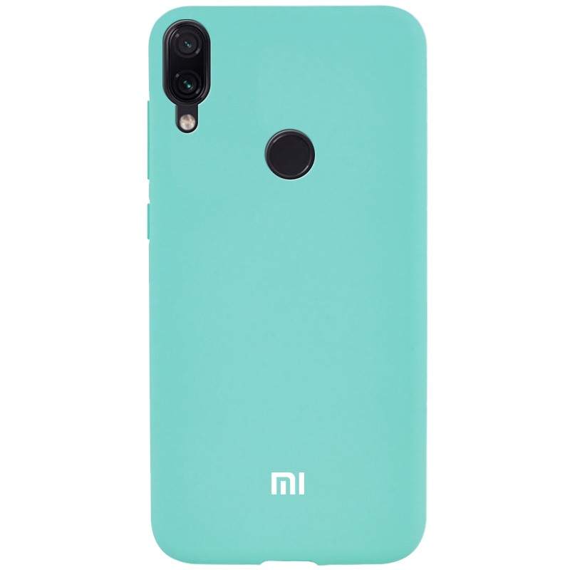 Чохол Soft-touch logo для Xiaomi Redmi Note 7 (Ice Blue)-0