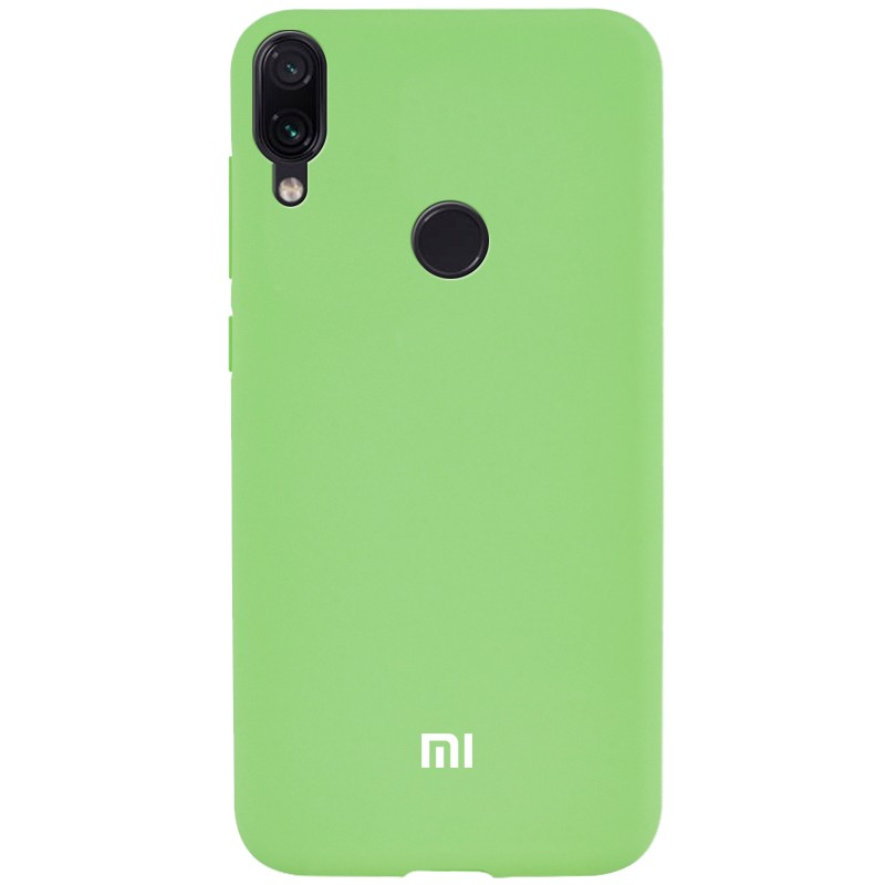 Чохол Soft-touch logo для Xiaomi Redmi Note 7 (Green)-0