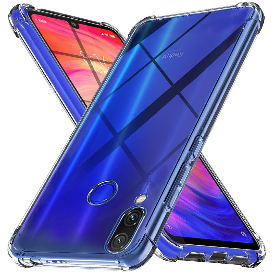 Чохол Epic з кутками для Xiaomi Redmi Note 7 прозорий-0