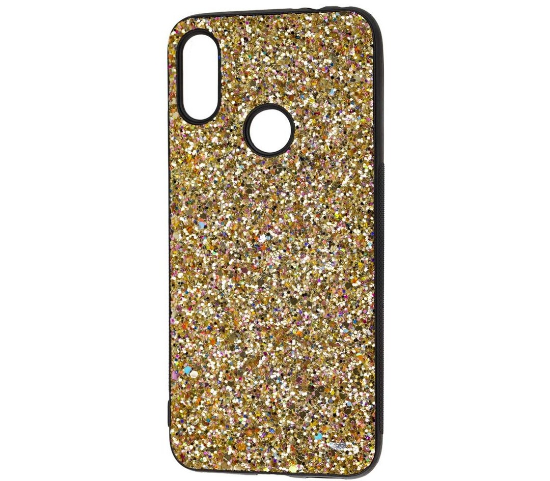 Чохол Glitter Crystal для Xiaomi Redmi Note 7 (Золотий)-0