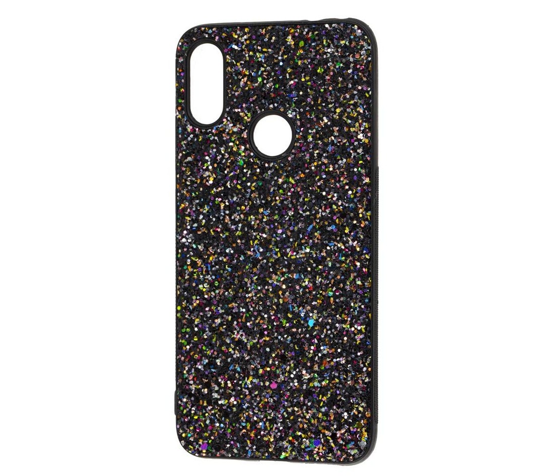 Чохол Glitter Crystal для Xiaomi Redmi Note 7 (Чорний)-0