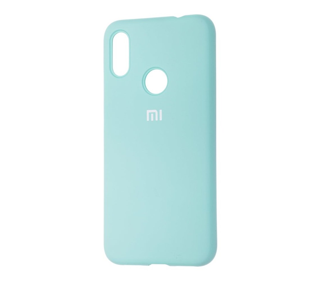 Silicone Cover Full Protective Xiaomi Redmi Note 7  Ice Blue-0