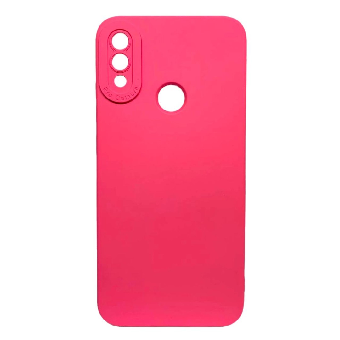 Накладка Color style з мікрофіброю для Xiaomi Redmi Note 7  Hot Pink-0