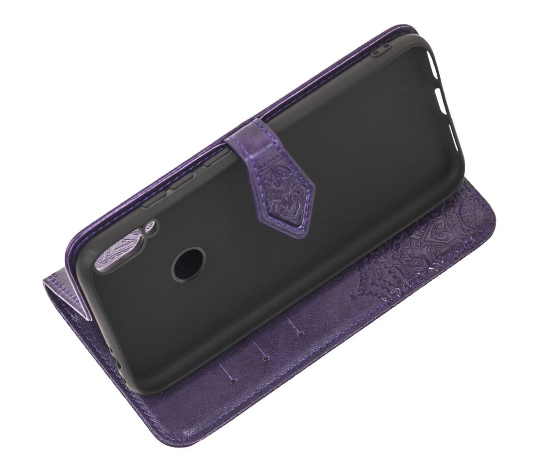 Книжка Art Case для Xiaomi Redmi Note 7 Фіолетова-2