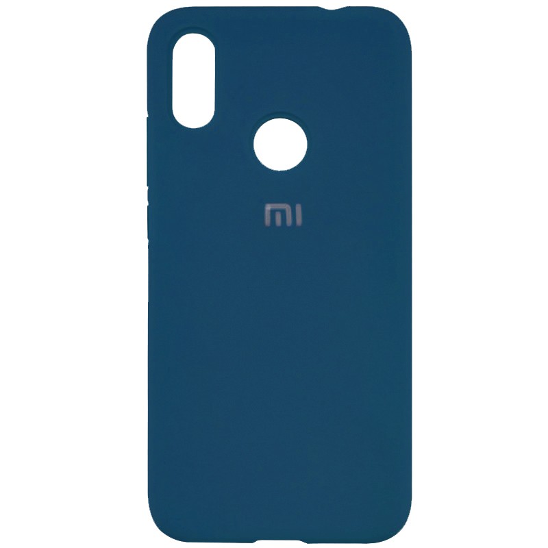 Silicone Cover Full Protective Xiaomi Redmi Note 7 Cobalt-0