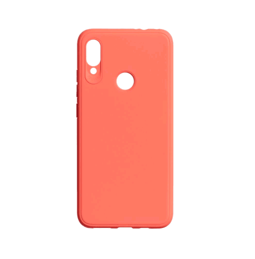 Накладка TPU Logo для Xiaomi Redmi Note 7 світло-червона-0