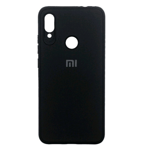 Накладка TPU Logo для Xiaomi Redmi Note 7 чорна-0