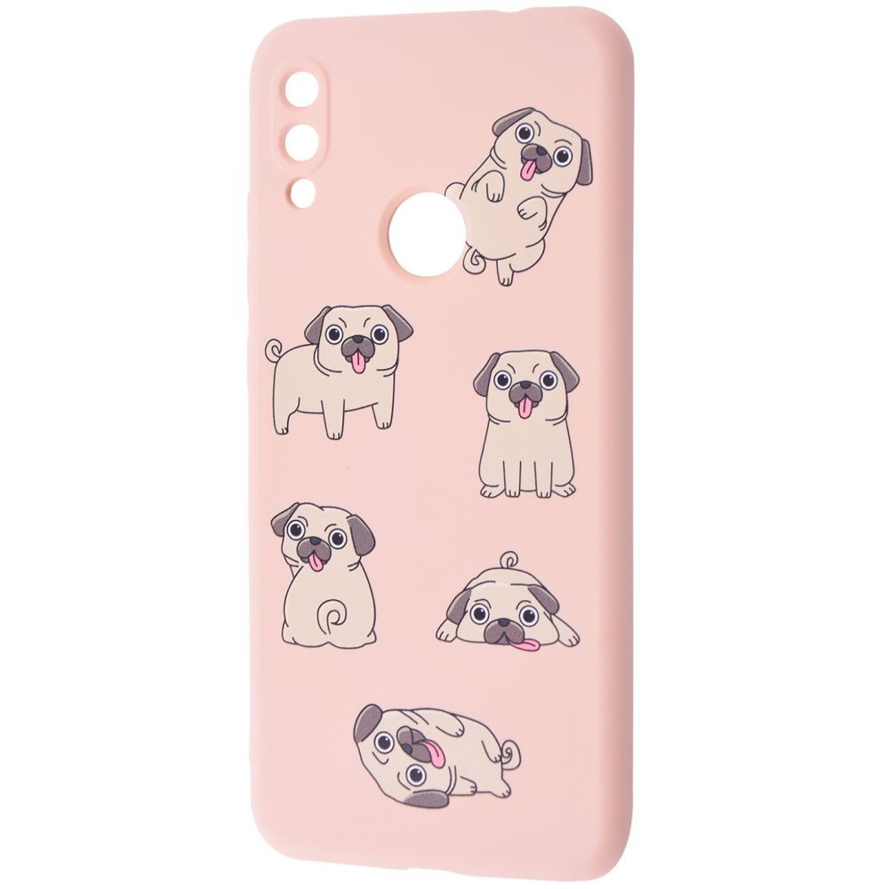 WAVE Fancy для Xiaomi Redmi Note 7 (pug/pink sand)-0
