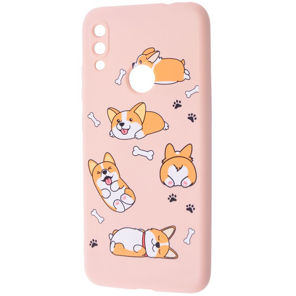 WAVE Fancy для Xiaomi Redmi Note 7 (corgi/pink sand)-0