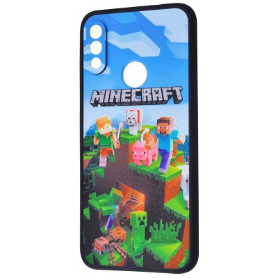 Накладка Game Heroes для Xiaomi Redmi Note 7 Майнкрафт-0