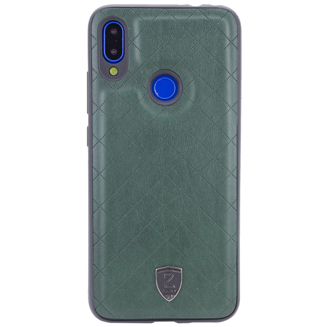 Накладка PULOKA Argyle series для Xiaomi Redmi Note 7 Темно-оливкова-0