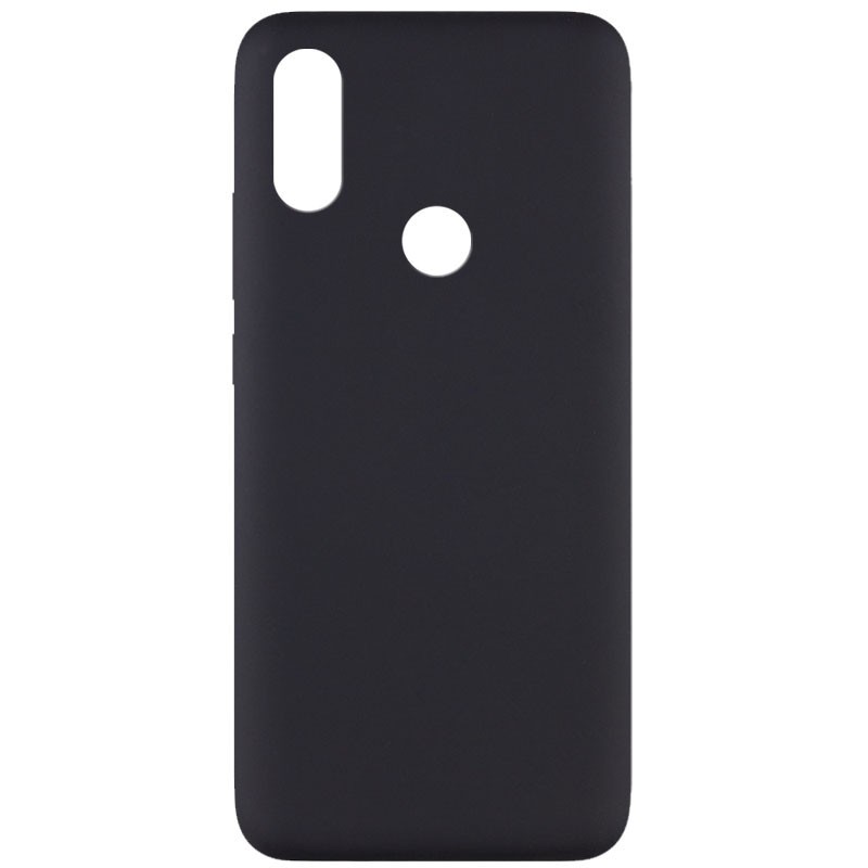 Silicone Cover Full without Logo (A) для Xiaomi Redmi Note 7 (Black)-0